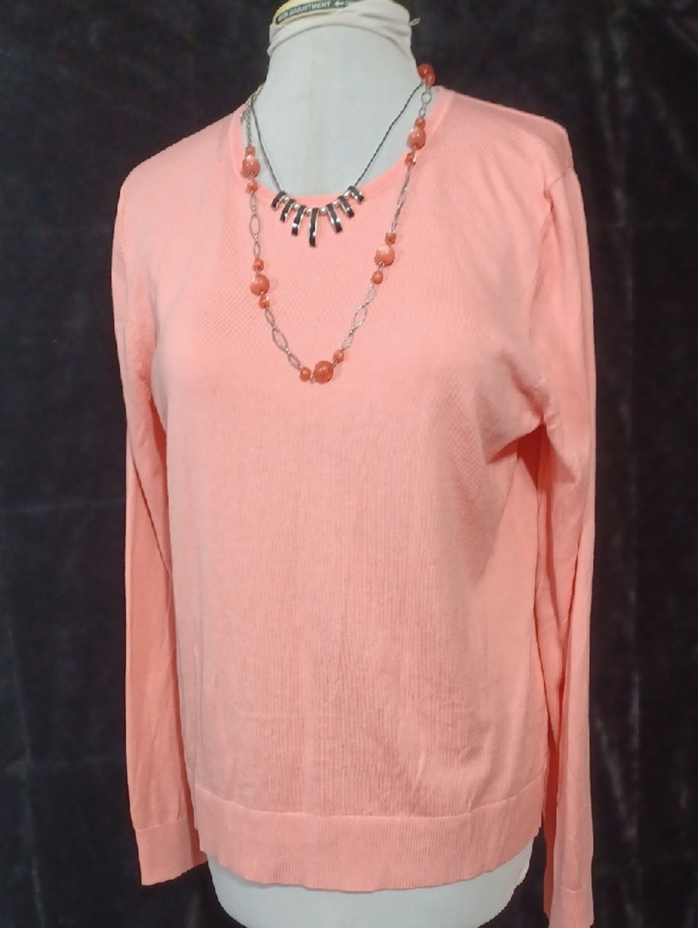 Banana Republic Coral Crewneck Sweater